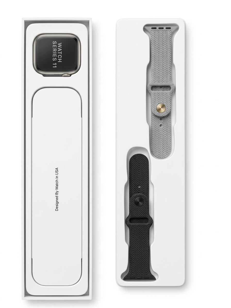 2026 New Series 11 Smart Watch | HD Display | Bluetooth Calling | Fitness Tracker | Heart Rate Monitor | Wireless Charging | For Men & Women