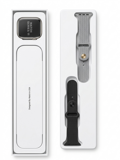 2026 New Series 11 Smart Watch | HD Display | Bluetooth Calling | Fitness Tracker | Heart Rate Monitor | Wireless Charging | For Men & Women