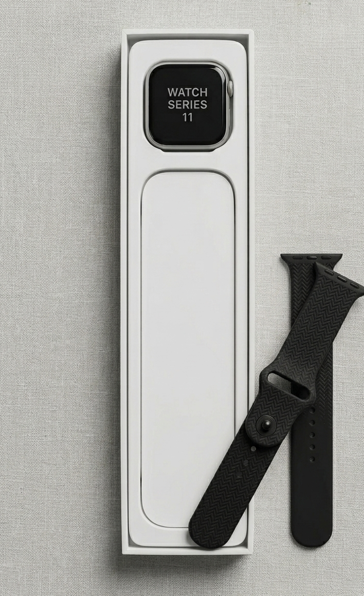 2026 New Series 11 Smart Watch | HD Display | Bluetooth Calling | Fitness Tracker | Heart Rate Monitor | Wireless Charging | For Men & Women